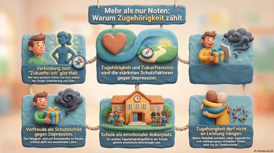 Zugehörigkeit in der Schule entscheidet mehr als Noten